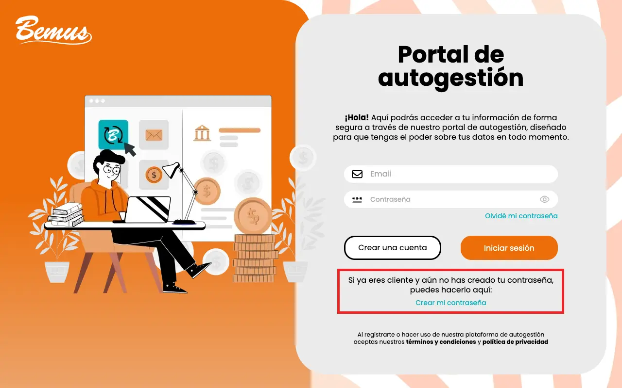 Nuevo portal de autogestión Bemus