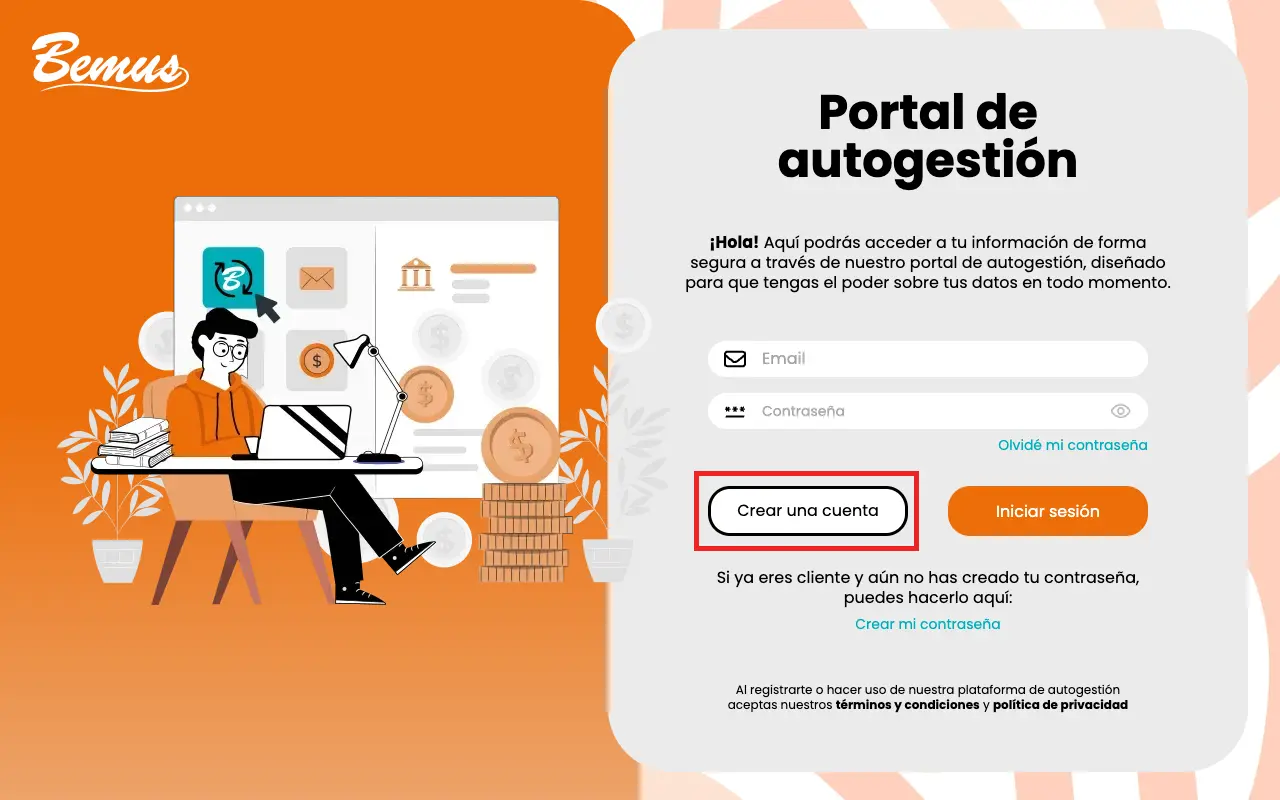 Nuevo portal de autogestión Bemus